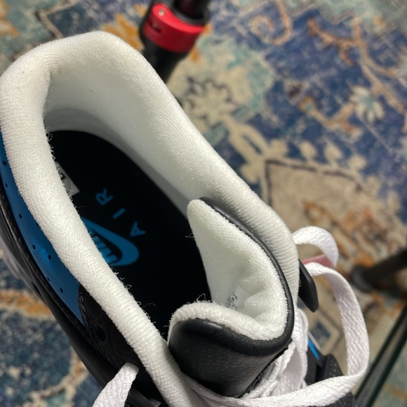 Nike Air Trainer 3 Black Total Orange Laser Blue - Picture 6 of 8